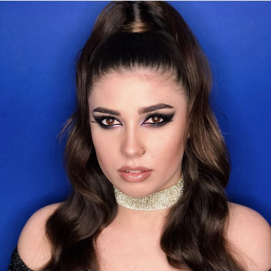 Виразний вечірній макіяж smoky eyes